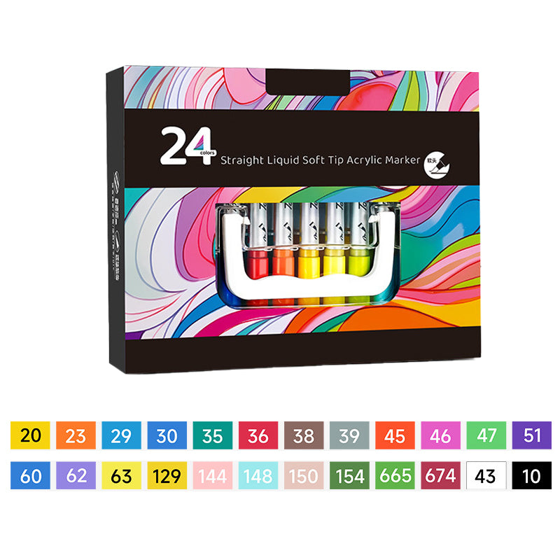 Acrylic Paint Markers Set