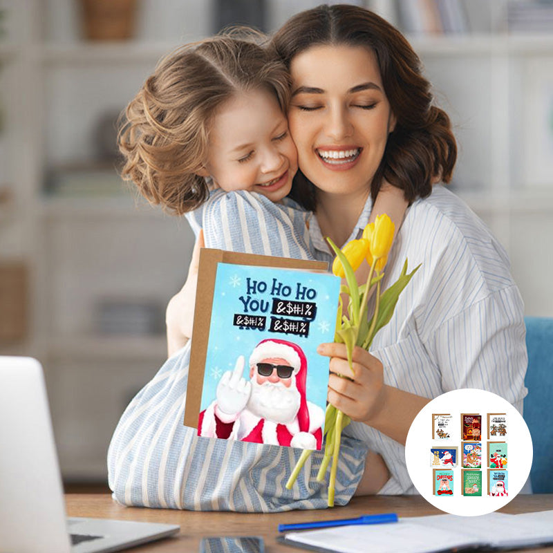 9 värsta julhälsningskort någonsin Bundle Box Set