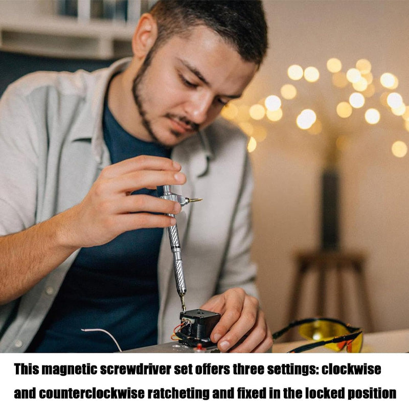 30-in-1 Ratchet Screwdriver Set