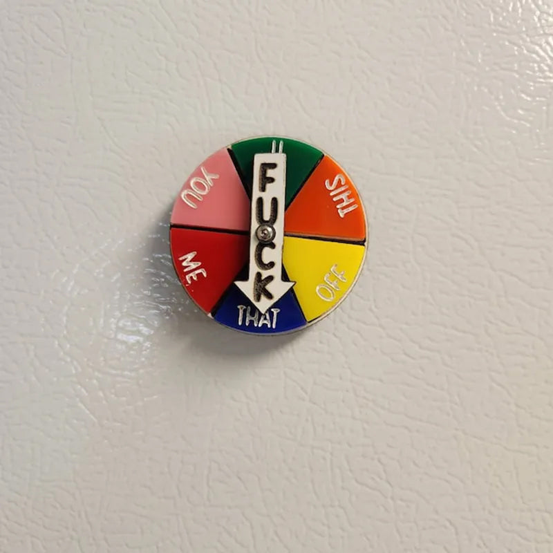 Spinner Magnet Brosch