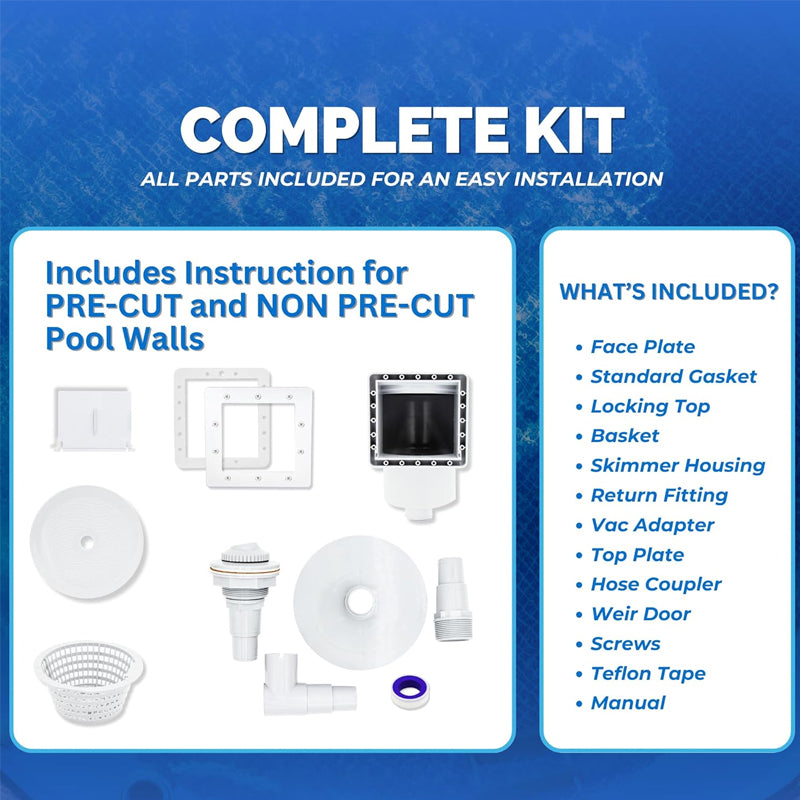 Above Ground Pool Skimmer Kit