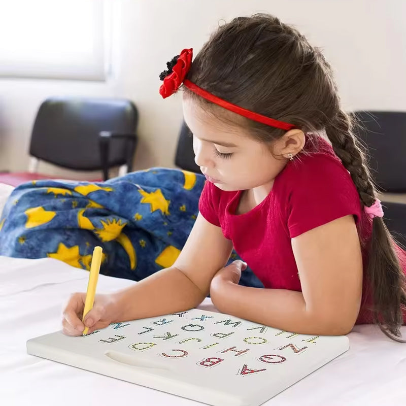 2-i-1 dubbelsidig Magnetic Alphabet Edition