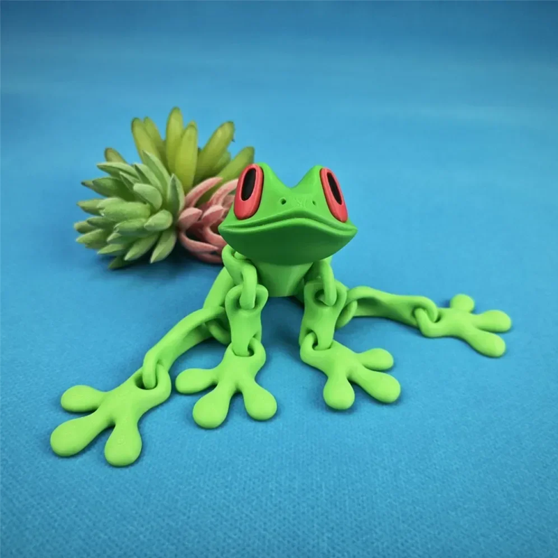 3D Printed Magnetic Frog Toy