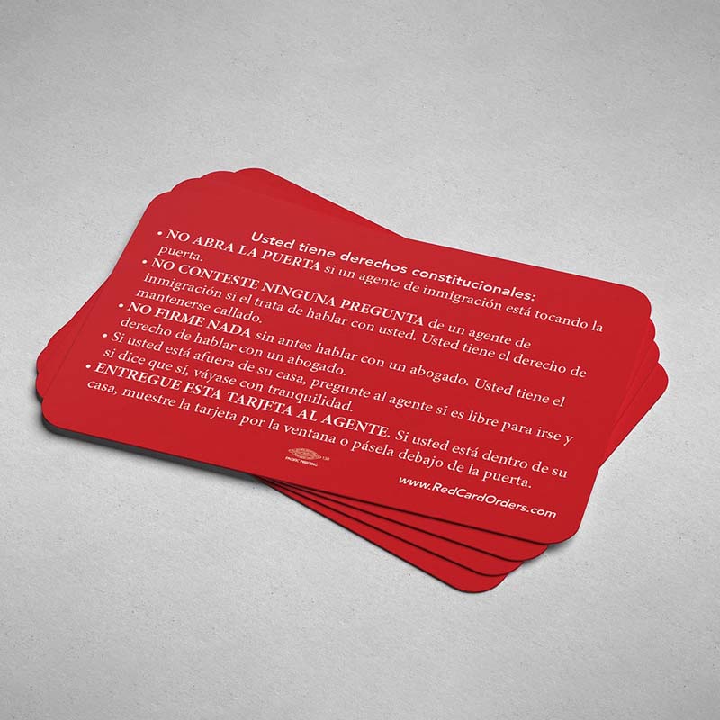 Know Your Rights Card - U.S. Citizenship (5 pcs)