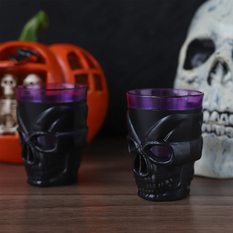 LED Halloween Skull Cups