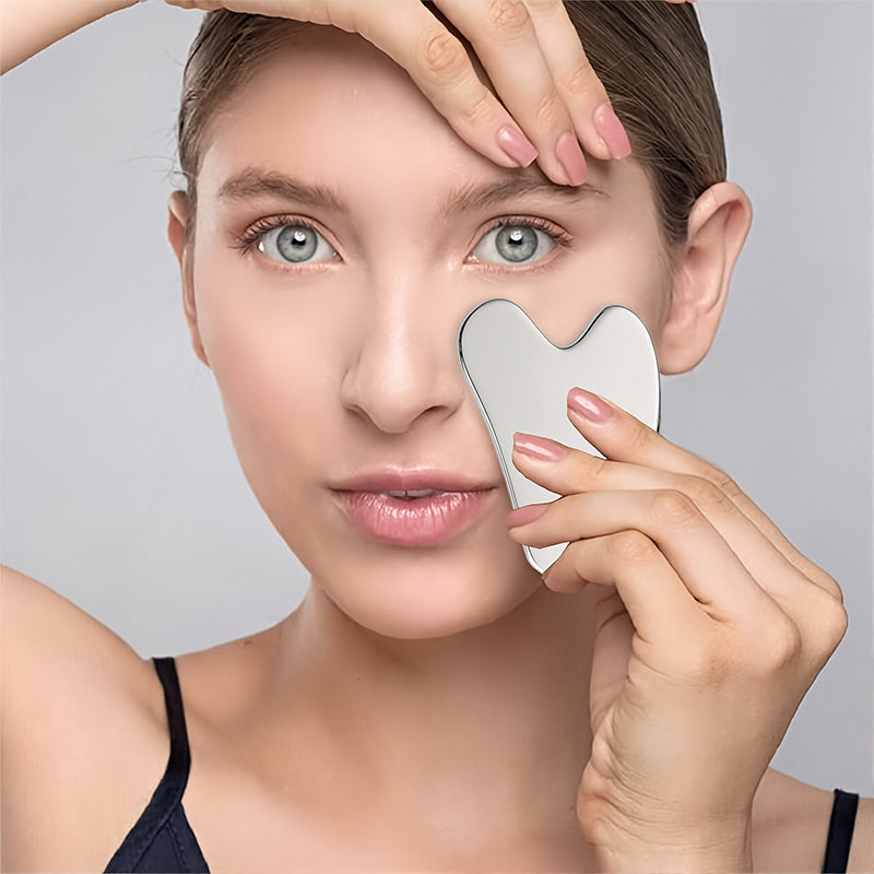 Premium Stainless Steel Gua Sha Facial Tool