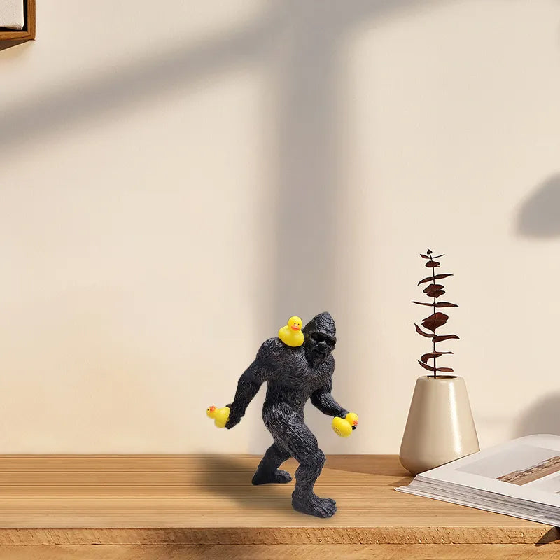 Stora fot apa man ornament