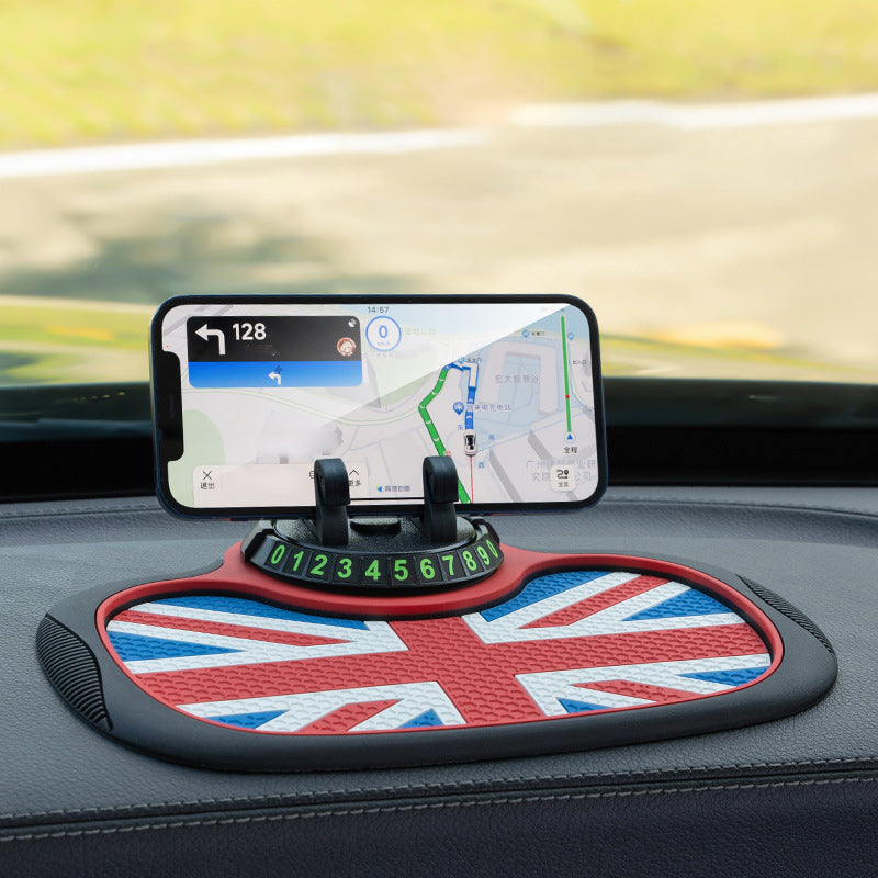 Multifunktionsbil Antisladdmatta Biltelefonhållare