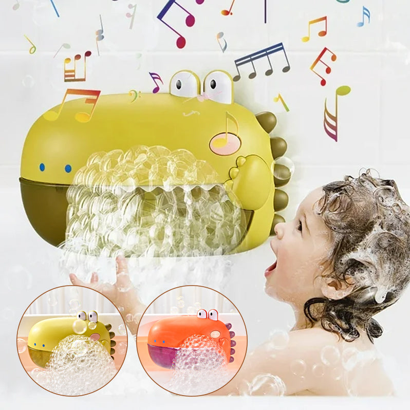 Dinosaur Bathtub Bubble Maker with 12 Songs