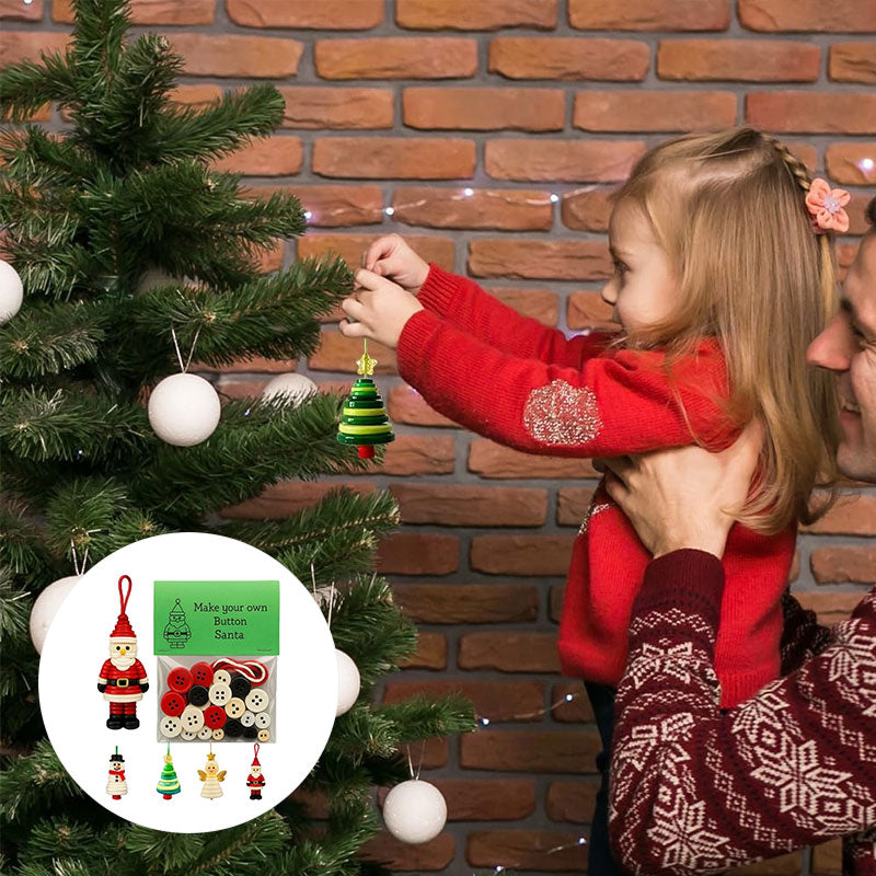 DIY Button Ornament Kits