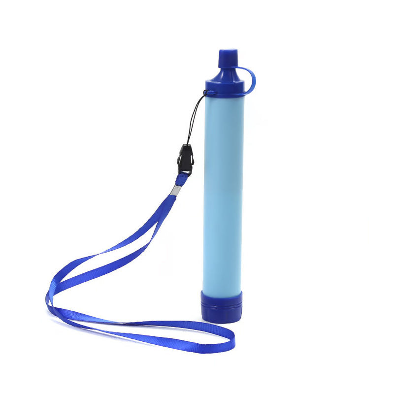Personal Straw Water Filter for Camping, Hiking, Survival, Emergency, Travel