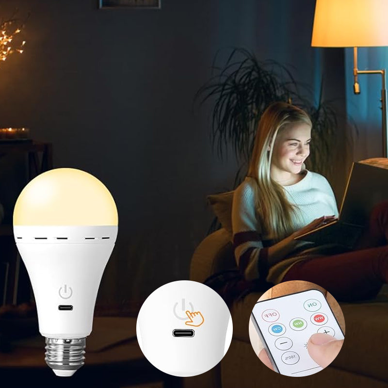 Rechargeable Emergency Light Bulbs