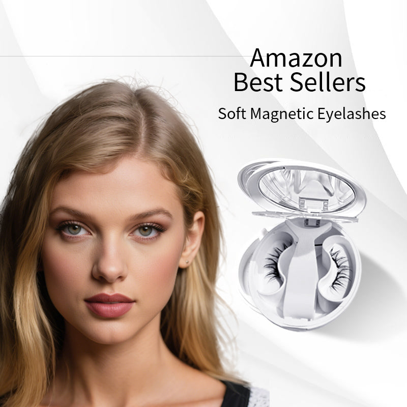 Reusable Soft Magnetic Eyelashes Set