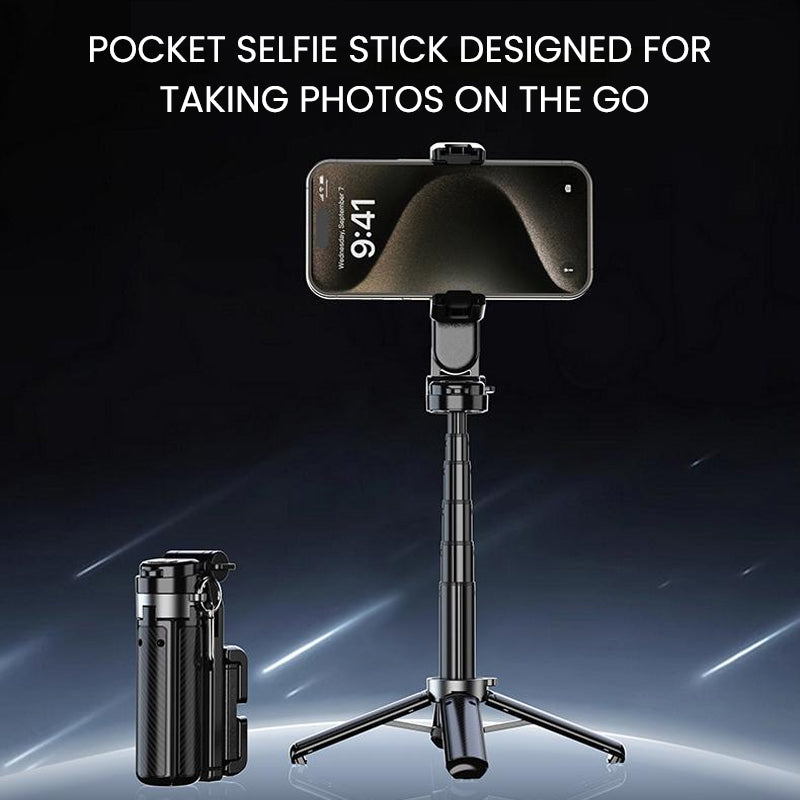 Mini Size 4-in-1 Multifunctional Selfie Stick