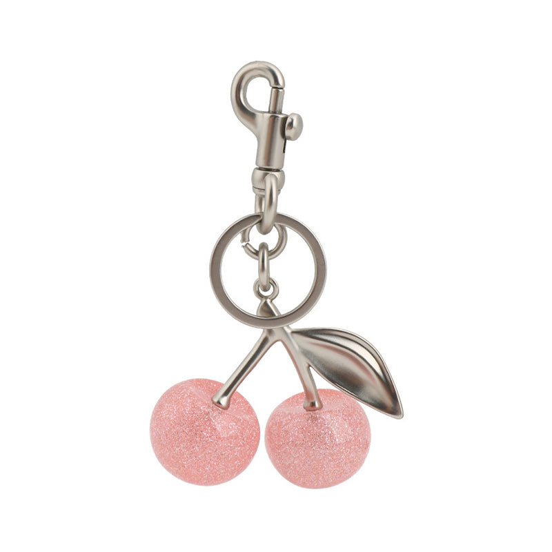 Cute Cherry Design Keychain