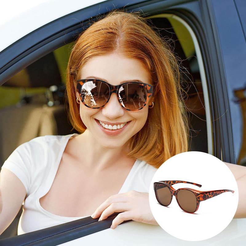 Polarized UV400 Protection Trendy Round Sunglasses