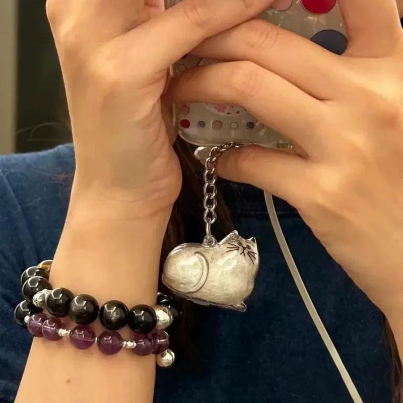 Cat Fur Keepsake Keychain β Transparent Memory Pendant for Pet Hair Storage