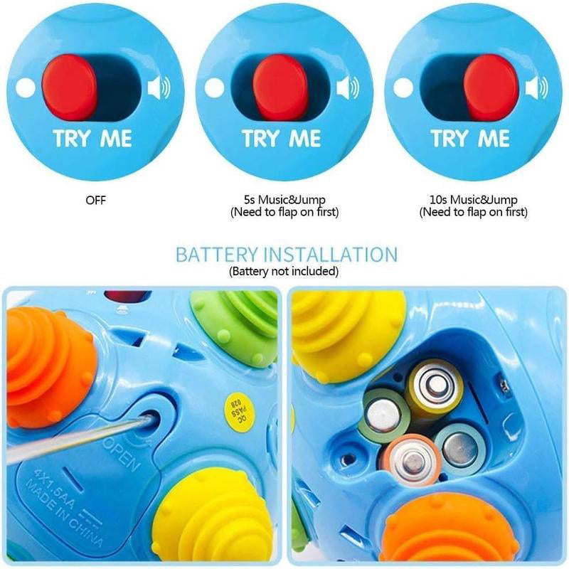 Musical Bouncing Ball Toy for Babies