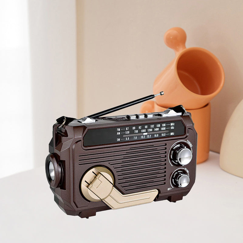 Bluetooth Hand Crank Radio
