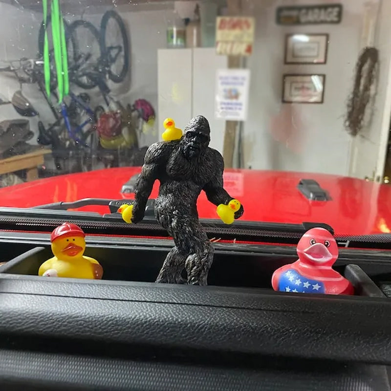 Stora fot apa man ornament