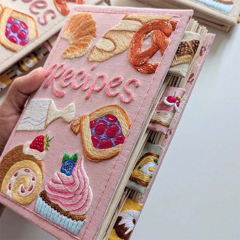 Handcrafted Recipe Journal