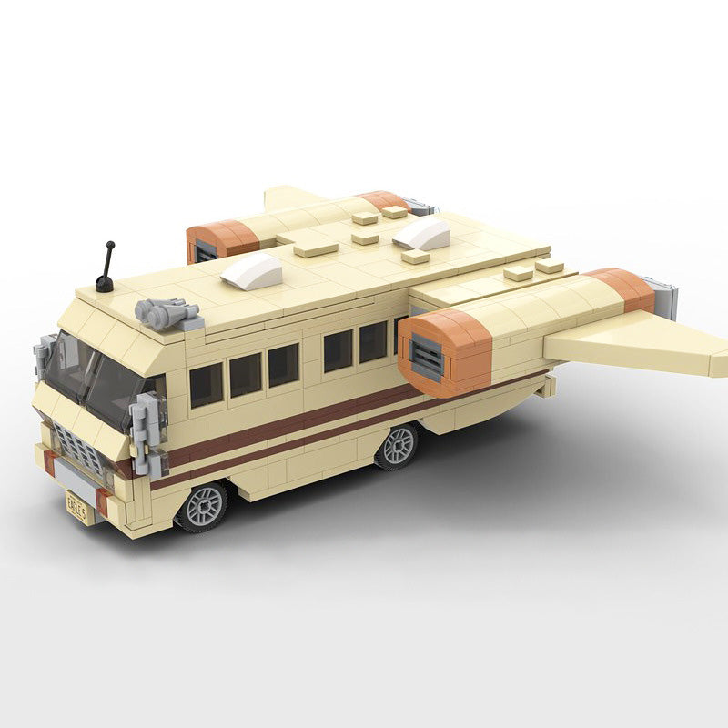 Eagle-5 Spaceship Building Block Set