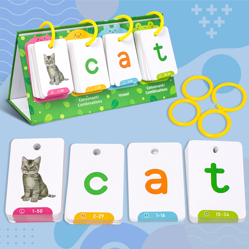 Random Detail Color&Shape Word Building Desktop Toy