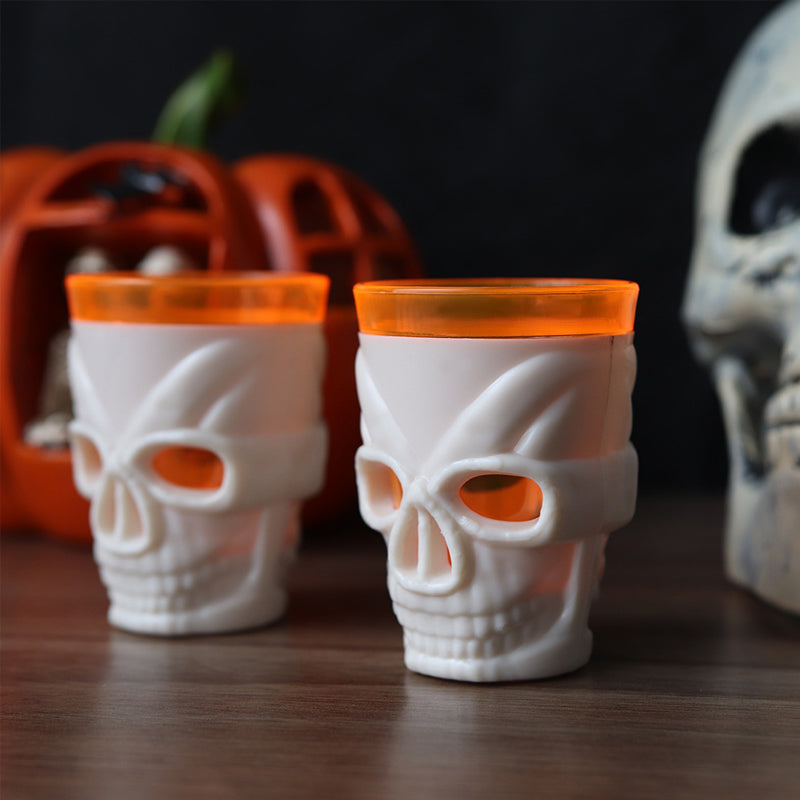LED Halloween Skull Cups