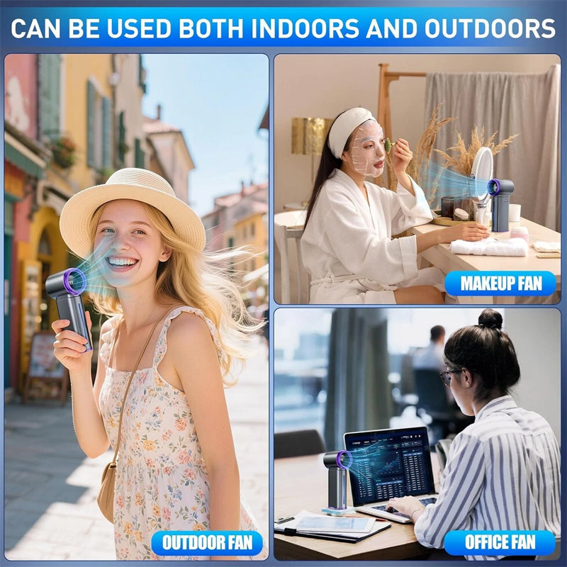 3-in-1 Handheld Turbo Fan-199-Speed