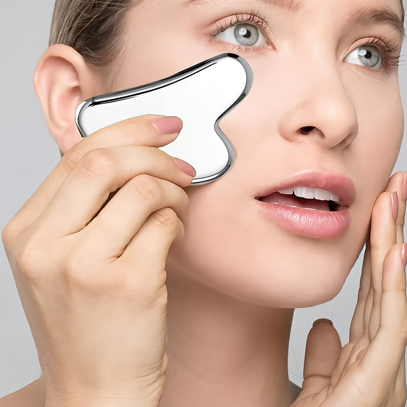 Premium Stainless Steel Gua Sha Facial Tool