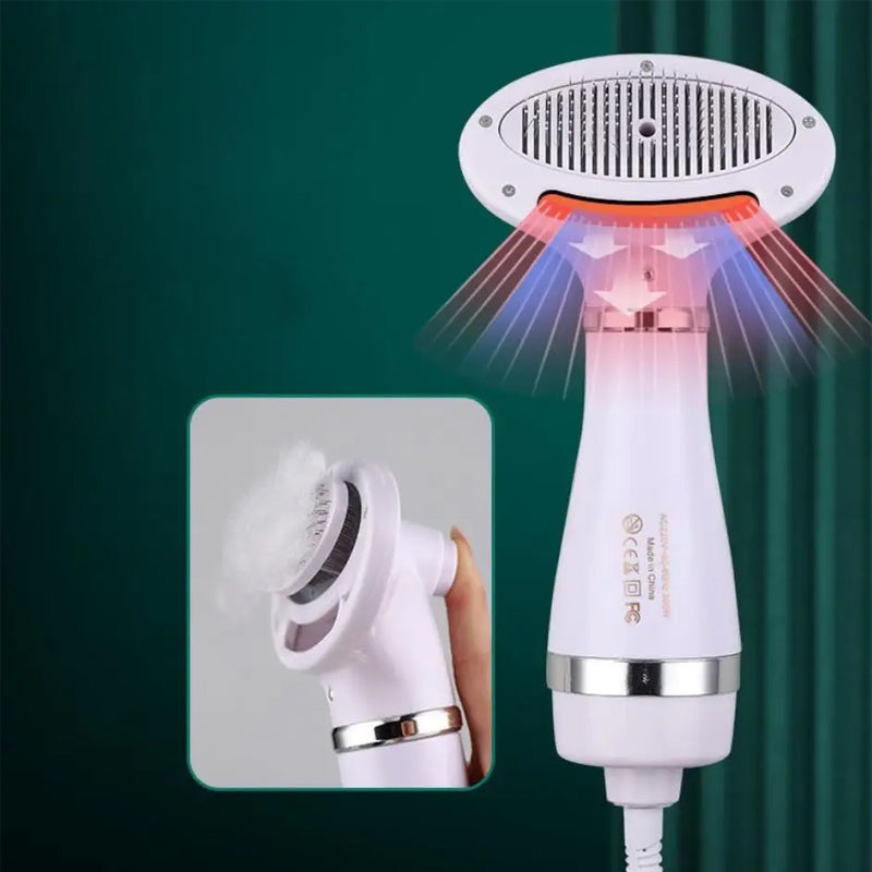 Pet Hair Dryer Brush