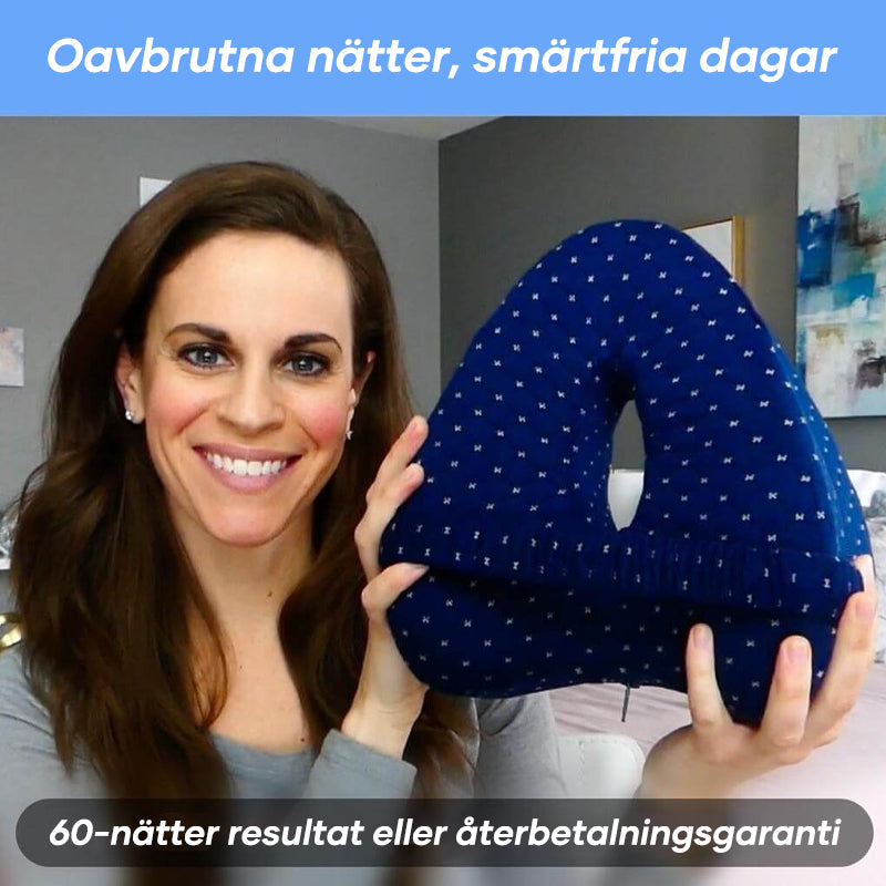 Hjärtformad benkudde