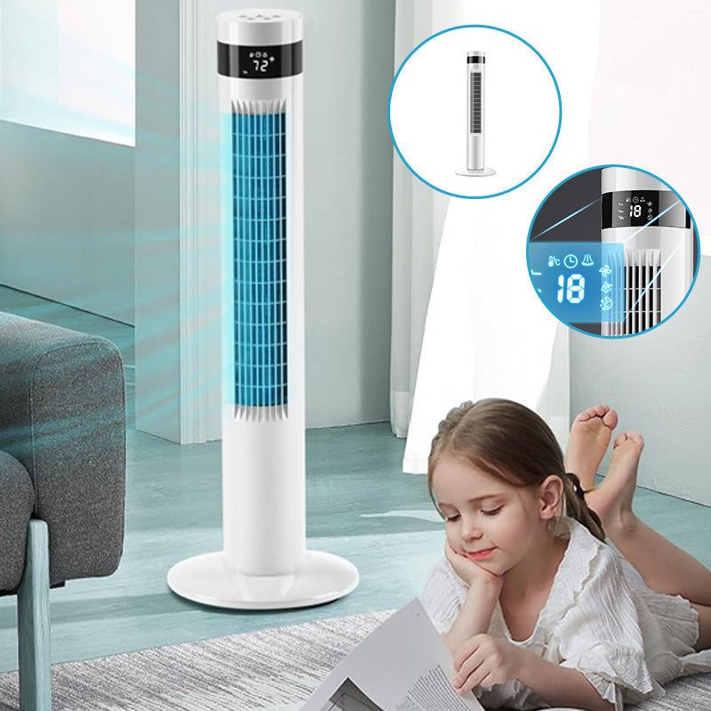 Portable Bladeless Floor Fans for Home
