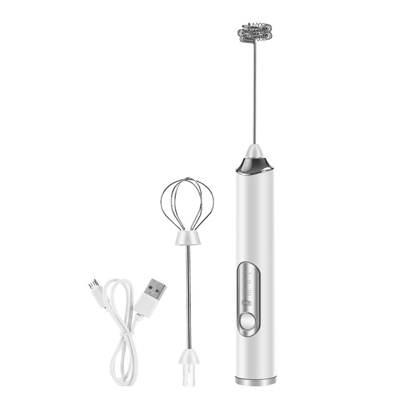 Electric Milk Frother & Egg Beater – 304 Stainless Steel