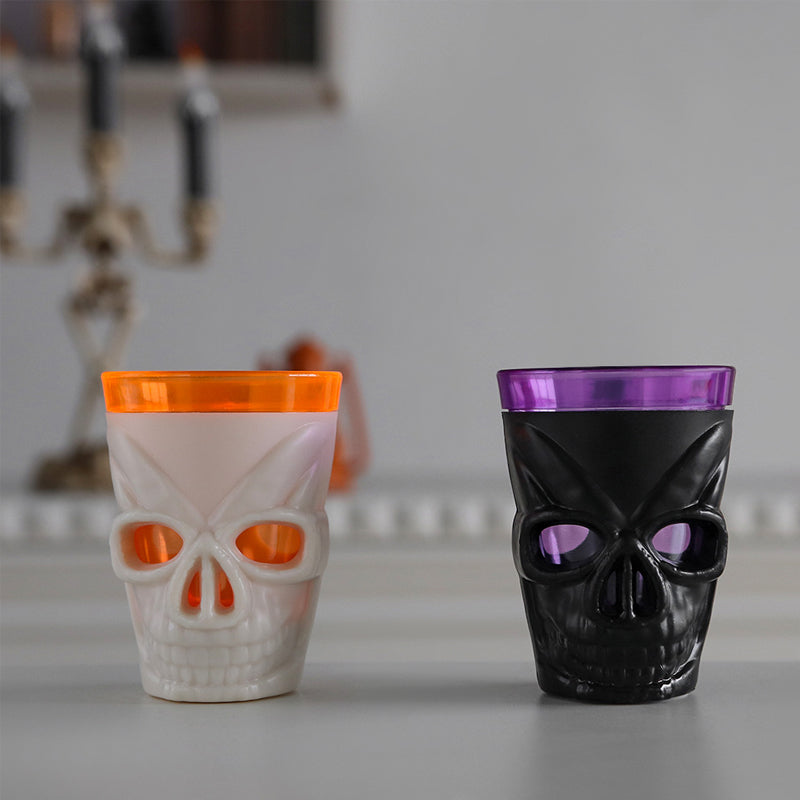 LED Halloween Skull Cups