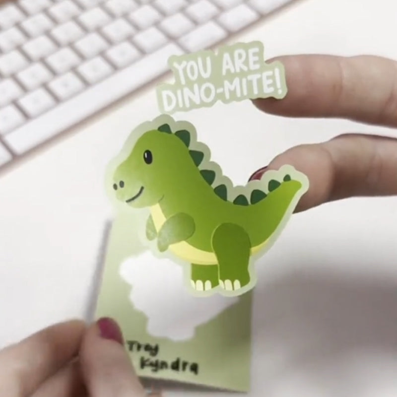 Sticker Gram Greeting Card