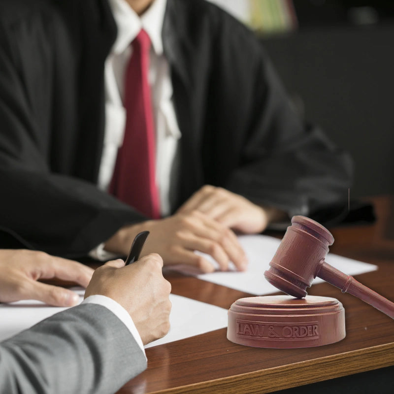 Law & Order: Mini Gavel Set with Sound