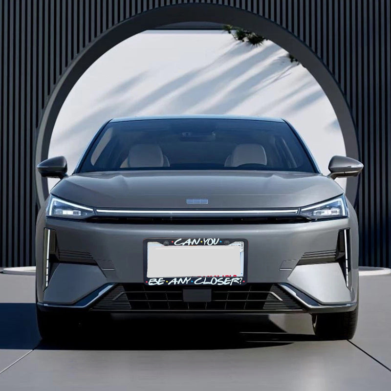 Funny Car License Plate Frame