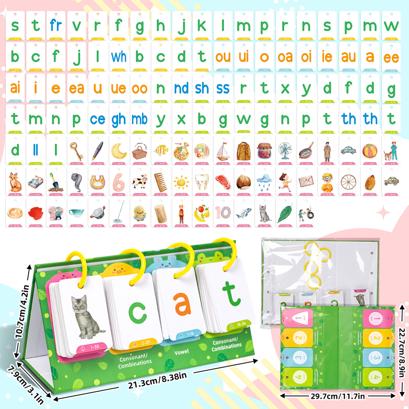 Random Detail Color&Shape Word Building Desktop Toy