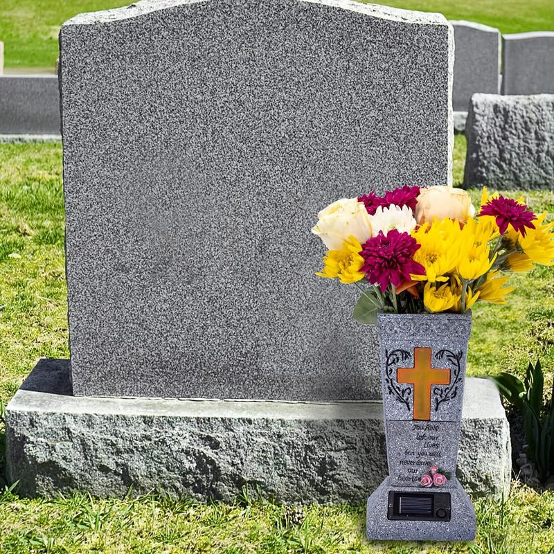 Cemetery Grave Vase
