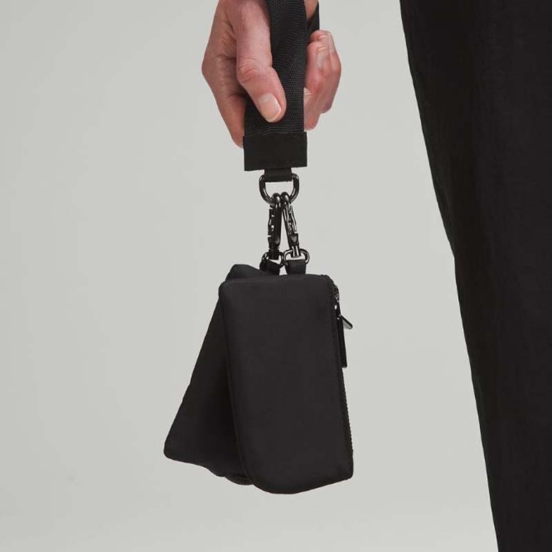 Mini Zip Around Wristlet Wallet for Women