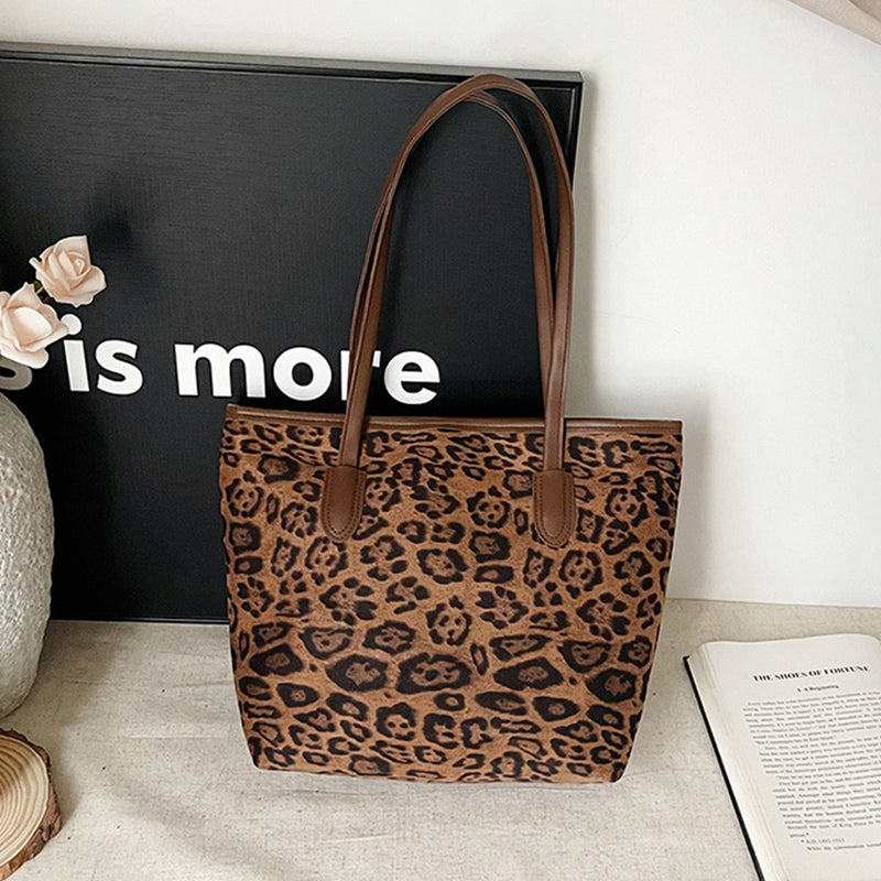 Leopard Print Tote Bag