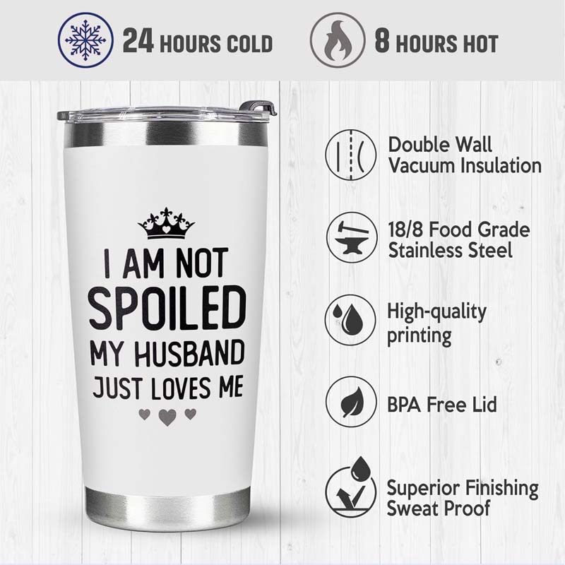 Printed Stainless Steel Coffee Tumbler (20oz)