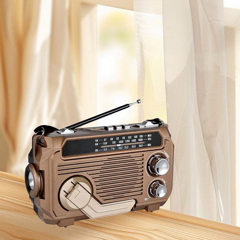Bluetooth Hand Crank Radio