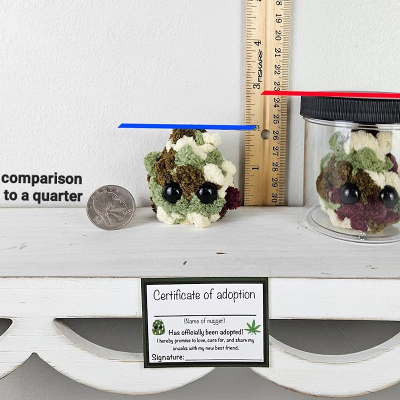 Adopt a Weed Nugget Plushie