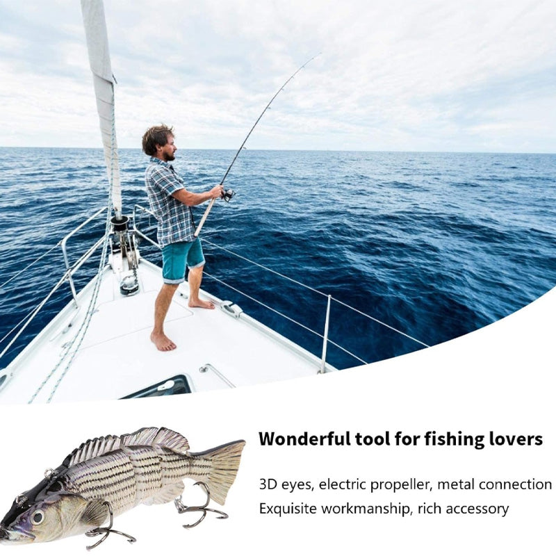 Rechargeable Swimming Fishing Lure