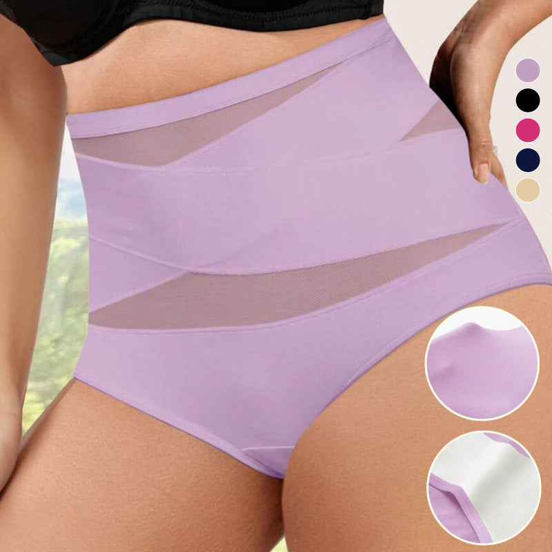 Pre-sale>> Women's Mesh Cross High Waist Briefs