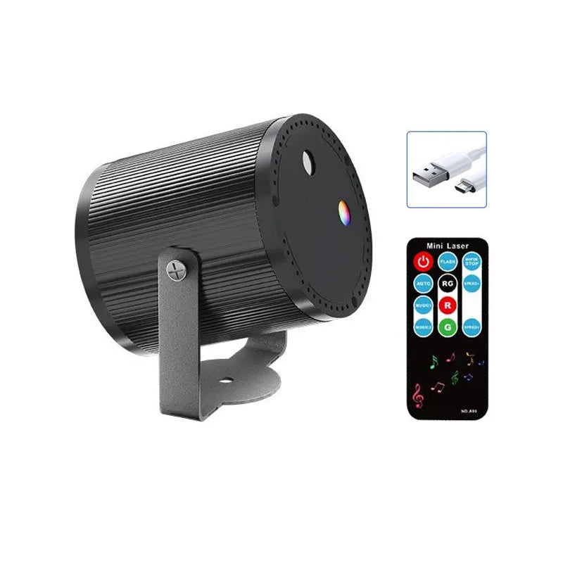 Portable Mini Cylinder Laser Stage Light