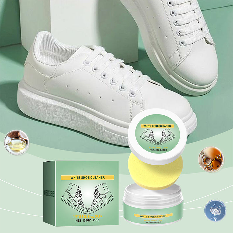 Portable White Shoe Cleaning Cream