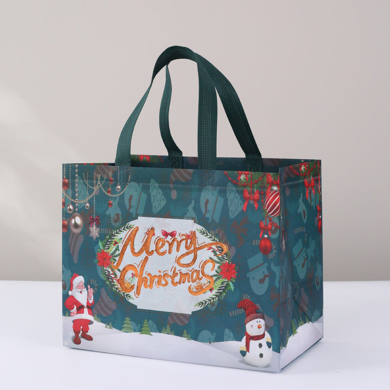Christmas Non-Woven Gift Bag Set (16 Bags)